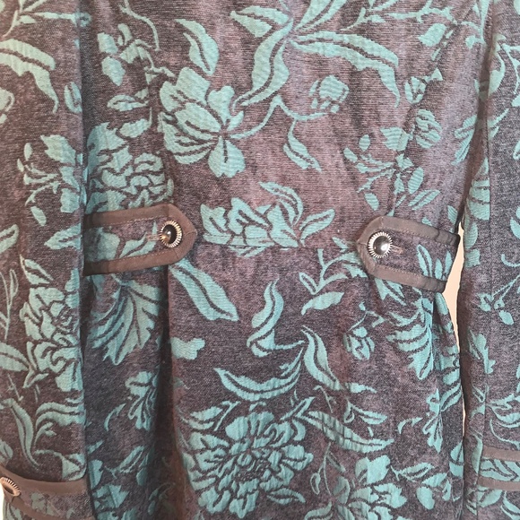 Anthro Elevenses Emerald Isle Coat 8 - Picture 12 of 14